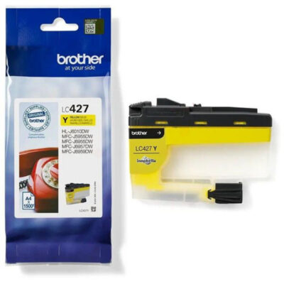 BROTHER LC427 Jaune Cartouche Encre 1500 pages