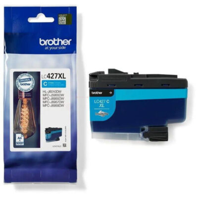 BROTHER LC427XL Cartouche Encre Cyan Haute Capacité 5000 pages