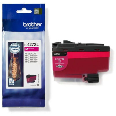 BROTHER LC427XL Magenta Cartouche Encre Haute Capacité 5000 pages